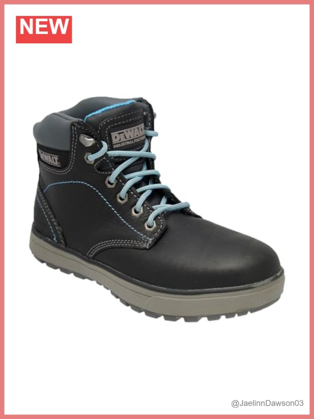 DEWALT Steel Toe Work Boot, Lightweight Leather, Pro-Comfort Insole, Lace-Up